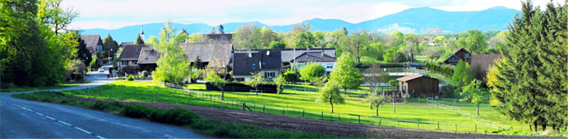 photo de Guevenatten - entrée du village